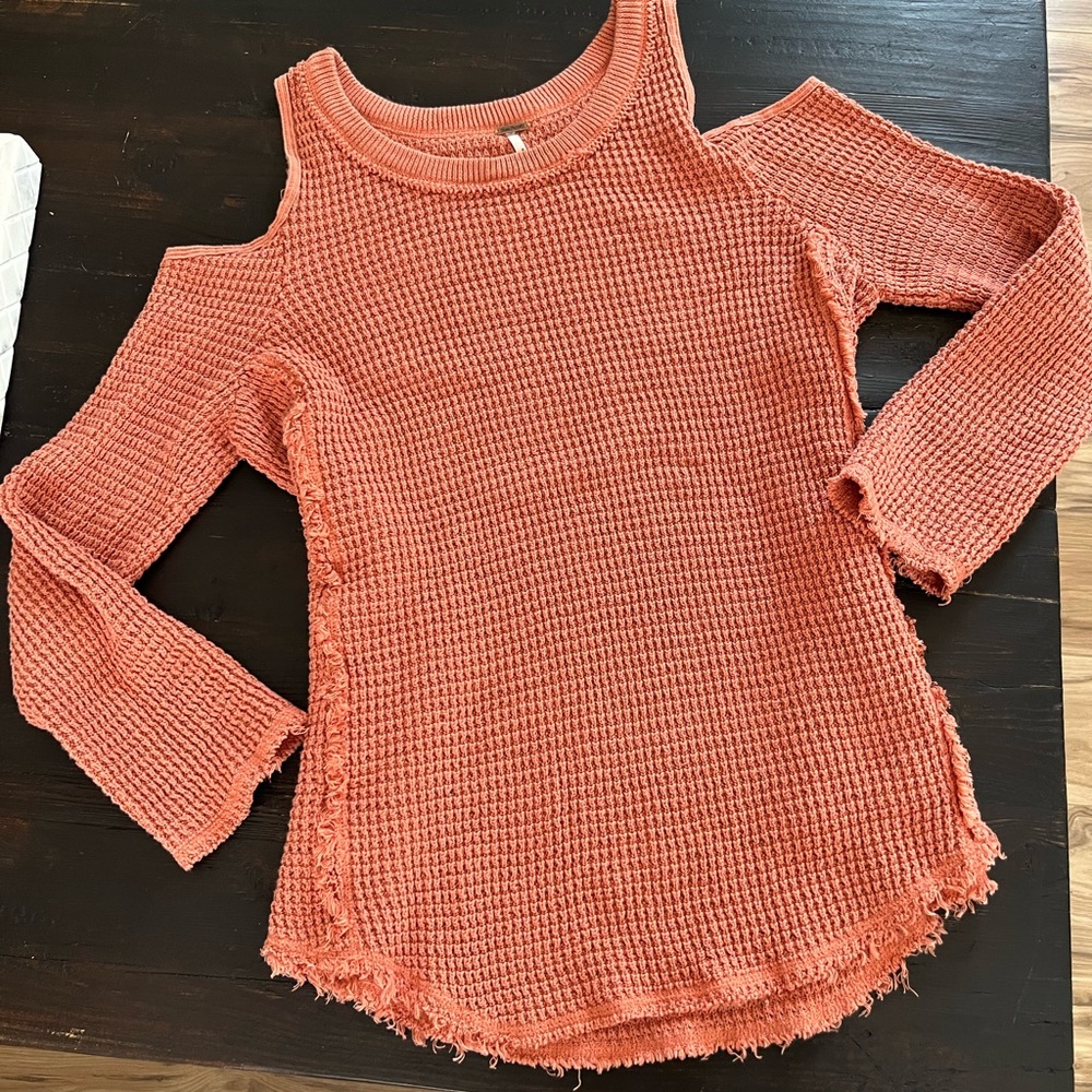 Free People Open shoulder Top